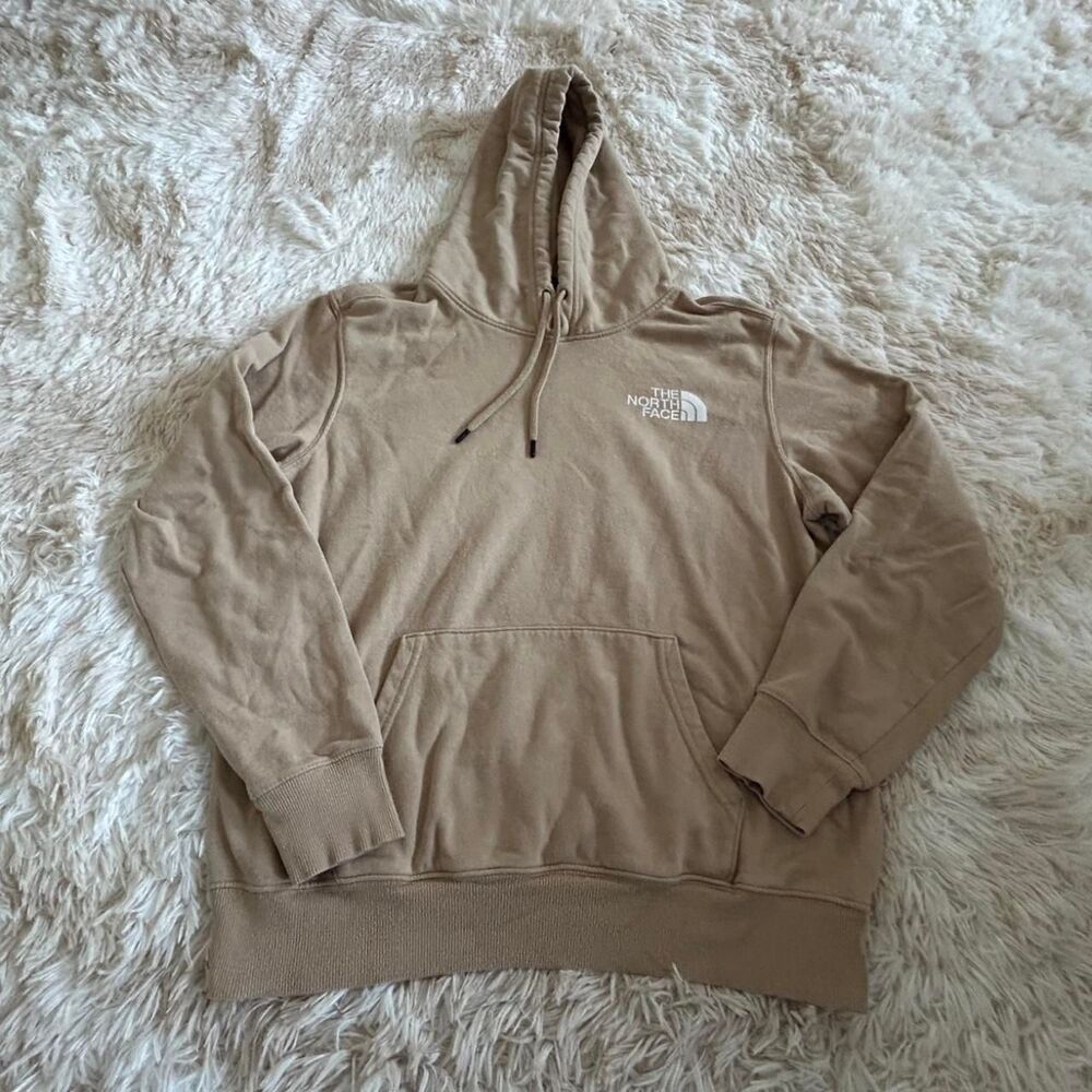 The-north-face Men's Tan and Cream Hoodie